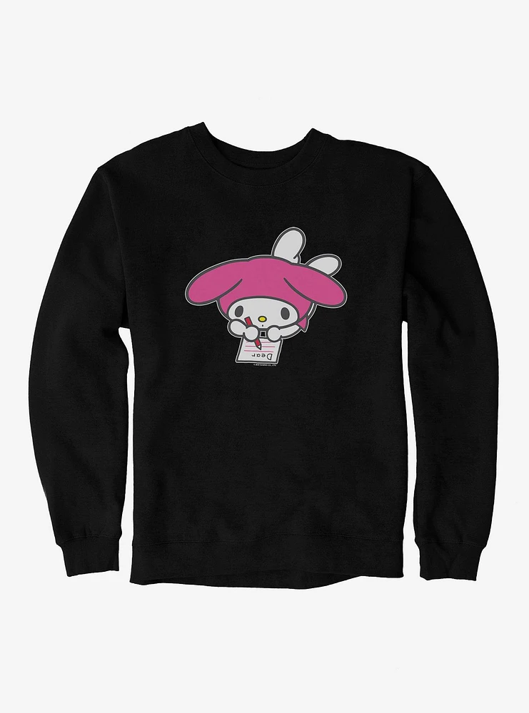 My Melody Writing Sweatshirt