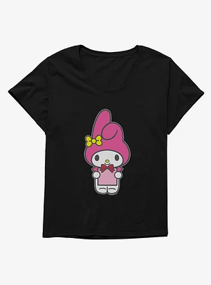 My Melody Cute Portrait Girls T-Shirt Plus