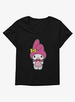 My Melody Cute Portrait Girls T-Shirt Plus