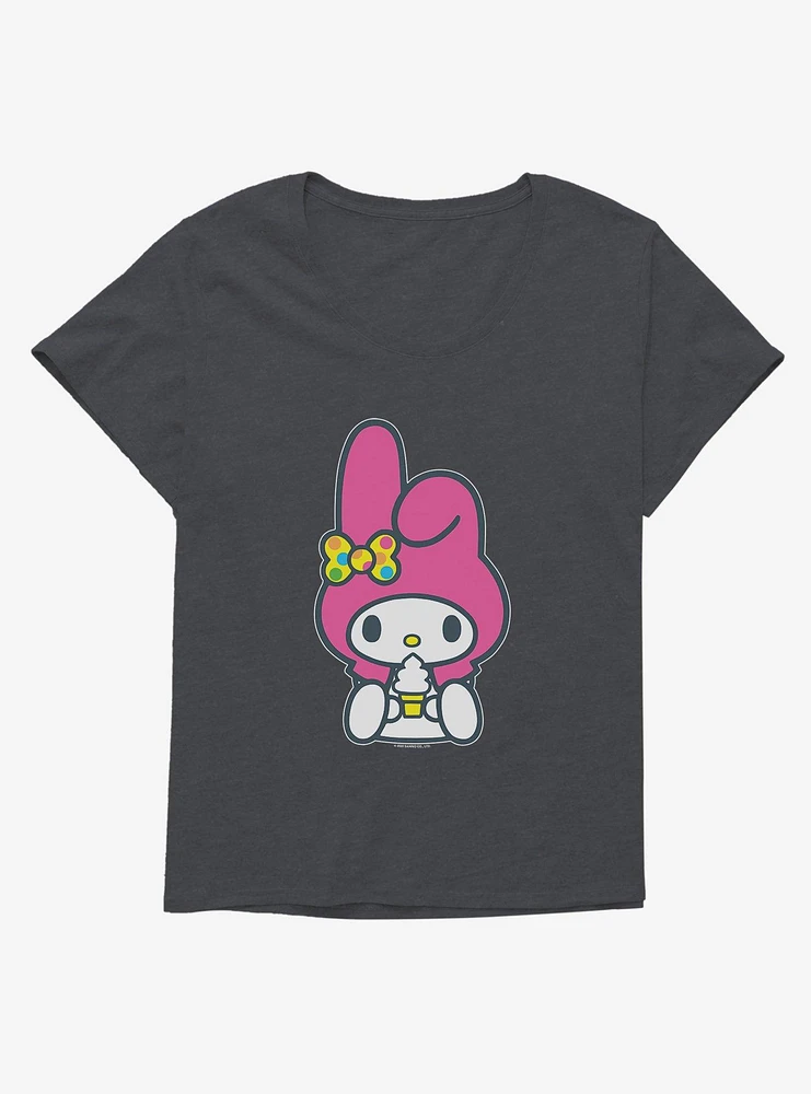 My Melody Loves Ice Cream Girls T-Shirt Plus