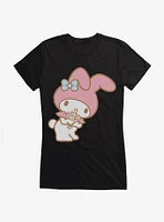 My Melody Bouquet Of Flowers Girls T-Shirt