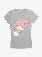 My Melody Bouquet Of Flowers Girls T-Shirt