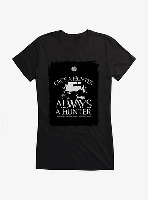 Supernatural Always A Hunter Girls T-Shirt