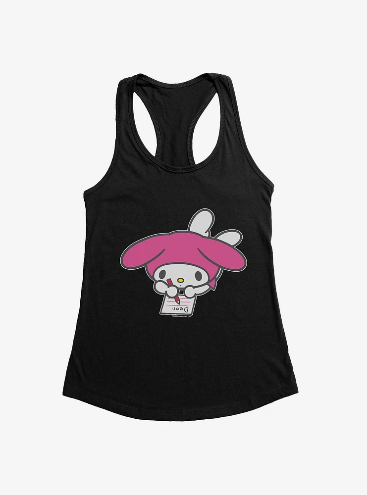 My Melody Writing Girls Tank