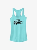 Marvel Guardians Of The Galaxy I Am Groot Tree Logo Girls Tank