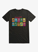 Aggretsuko Character Panels T-Shirt