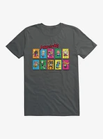 Aggretsuko Character Panels T-Shirt