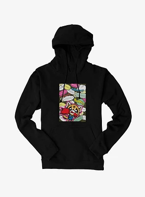 Aggretsuko Fighting Words Hoodie