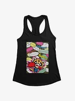 Aggretsuko Fighting Words Girls Tank