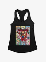 Aggretsuko Screaming Panels Girls Tank