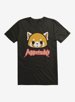 Aggretsuko Face Icon T-Shirt