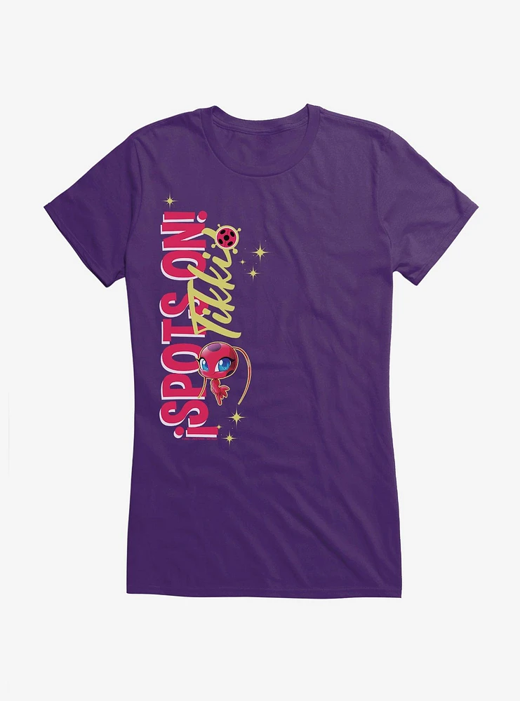 Miraculous: Tales of Ladybug & Cat Noir Spots On Tikki Girls T-Shirt