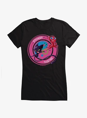 Miraculous: Tales of Ladybug & Cat Noir Stronger Together Girls T-Shirt