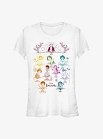 Disney's Encanto Doodle Family Tree Girl's T-Shirt