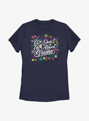 Disney Encanto We Don't Talk About Bruno Colorful Womens T-Shirt
