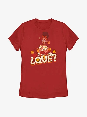 Disney Encanto Dolores Que Womens T-Shirt