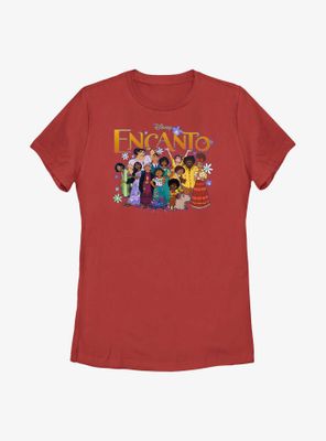 Disney Encanto Family Group Womens T-Shirt