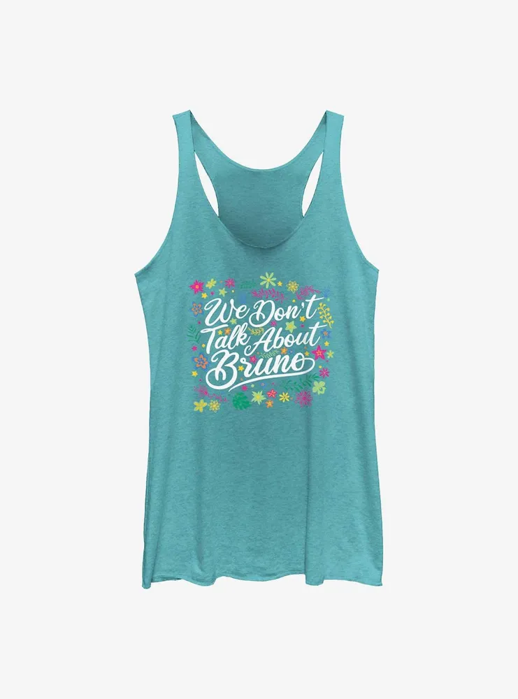 Disney Encanto We Don't Talk About Bruno Colorful Womens Tank Top