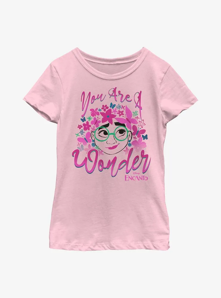 Disney Encanto Mirabel You Are A Wonder Youth Girls T-Shirt