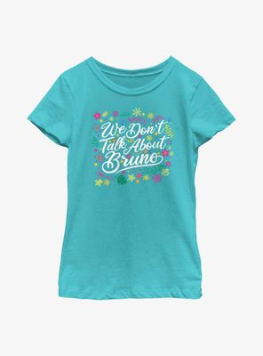Disney Encanto We Don't Talk About Bruno Colorful Youth Girls T-Shirt