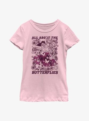 Disney Encanto Mirabel All About Butterflies Youth Girls T-Shirt