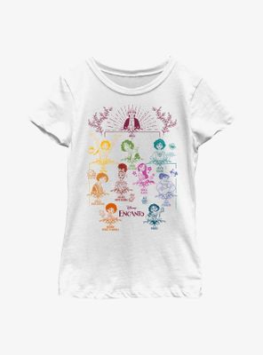 Disney Encanto Family Tree Youth Girls T-Shirt