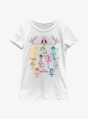 Disney Encanto Family Tree Youth Girls T-Shirt