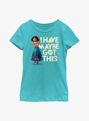 Disney Encanto Mirabel Maybe Got This Youth Girls T-Shirt