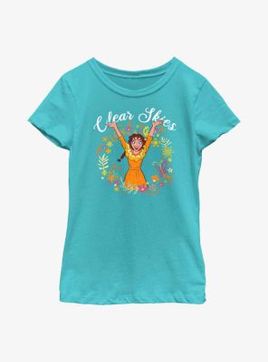 Disney Encanto Pepa Clear Skies Youth Girls T-Shirt