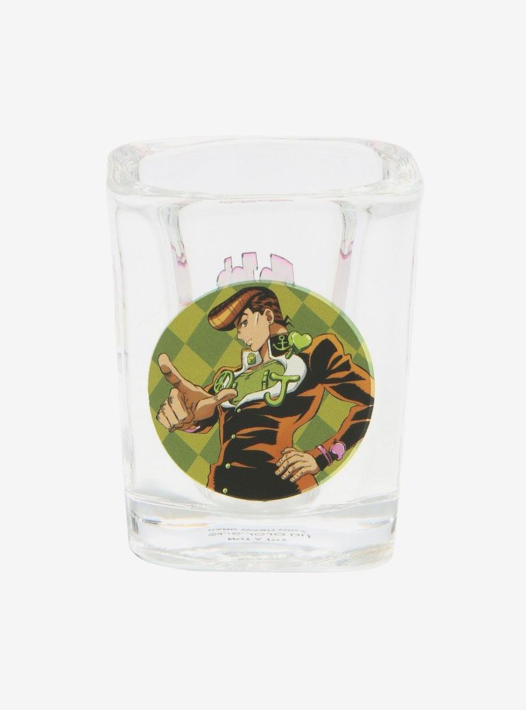 Hot Topic JoJo's Bizarre Adventure: Diamond Is Unbreakable Josuke  Higashikata Mini Glass | Alexandria Mall