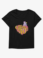 Care Bears Anniversary Logo Girls T-Shirt Plus