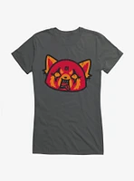 Aggretsuko Metal Rock Out To The Max Girls T-Shirt