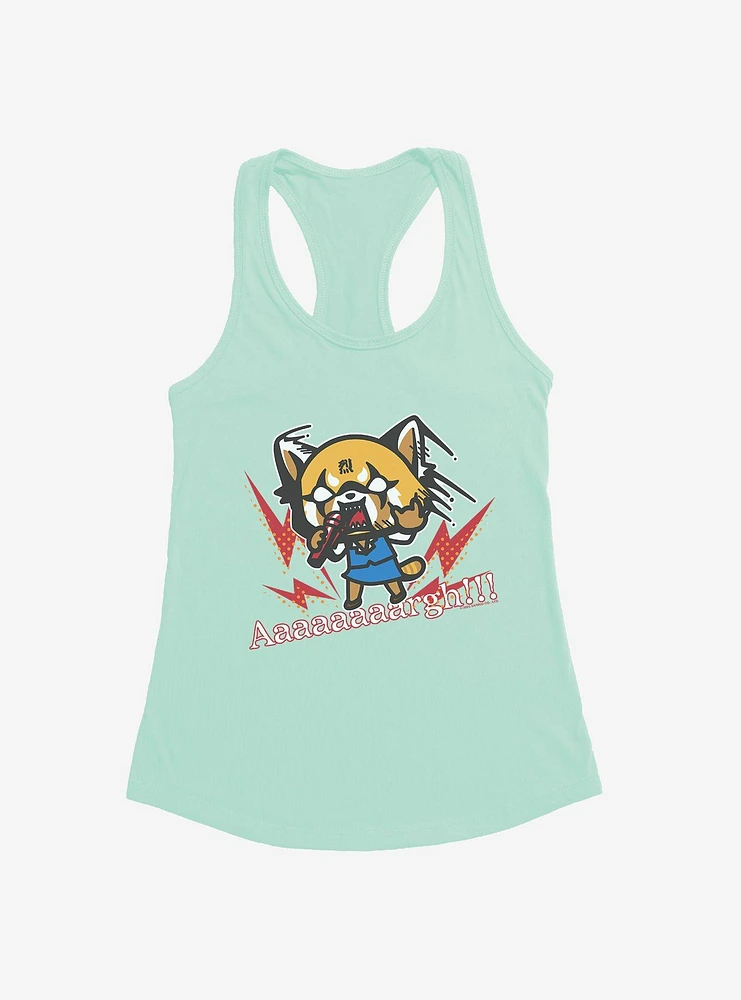 Aggretsuko Metal Raging Girls Tank