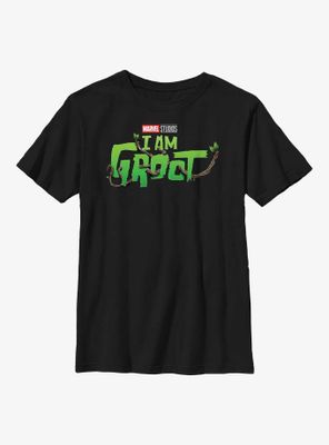 Marvel I Am Groot Main Logo Youth T-Shirt