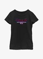 Marvel Spider-Man: Across The Spiderverse (Part One) Main Logo Youth Girls T-Shirt