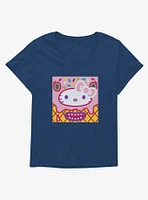 Hello Kitty Sweet Kaiju Cone Girls T-Shirt Plus
