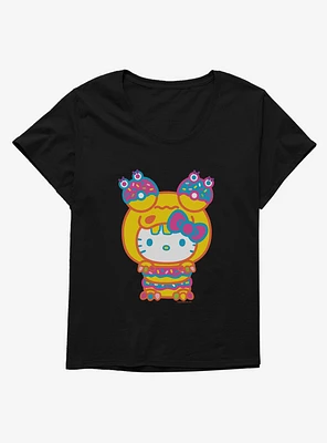 Hello Kitty Sweet Kaiju Doughnut Girls T-Shirt Plus