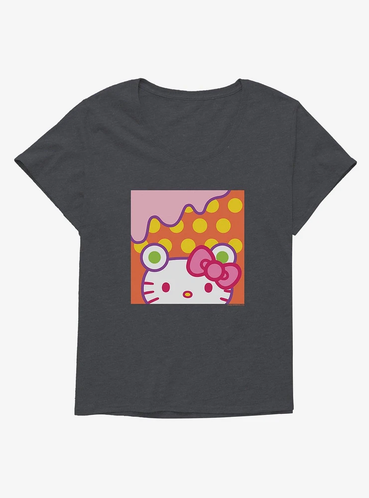 Hello Kitty Sweet Kaiju Melting Girls T-Shirt Plus