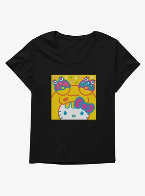 Hello Kitty Sweet Kaiju Profile Girls T-Shirt Plus