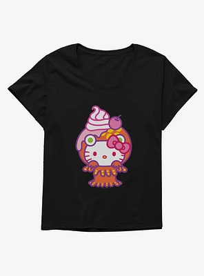 Hello Kitty Sweet Kaiju Sundae Girls T-Shirt Plus