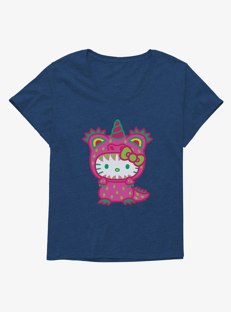 Hello Kitty Sweet Kaiju Unicorn Girls T-Shirt Plus