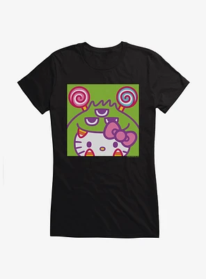Hello Kitty Sweet Kaiju Candy Corn Girls T-Shirt
