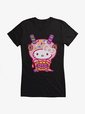 Hello Kitty Sweet Kaiju Cupcake Girls T-Shirt