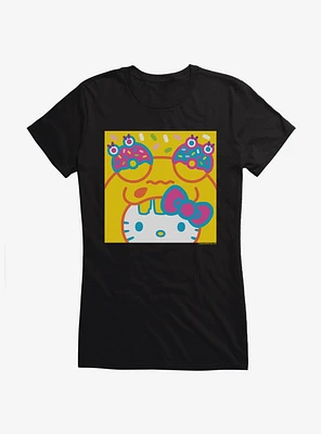 Hello Kitty Sweet Kaiju Profile Girls T-Shirt