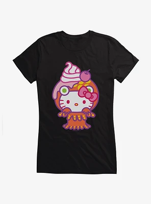 Hello Kitty Sweet Kaiju Sundae Girls T-Shirt