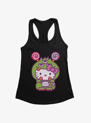 Hello Kitty Sweet Kaiju Eyes Girls Tank