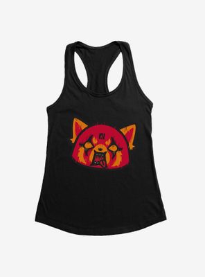 Aggretsuko Metal Rock Out To The Max Womens Tank Top