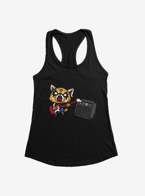 Aggretsuko Metal Shredding Womens Tank Top