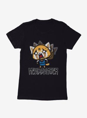 Aggretsuko Metal Headbanger Womens T-Shirt