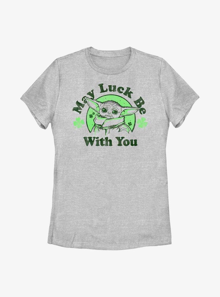 Star Wars The Mandalorian May You Have Luck Womens T-Shirt